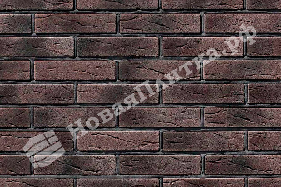 Декоративный кирпич  "Тонкий кирпич" 06-16, угловой элемент