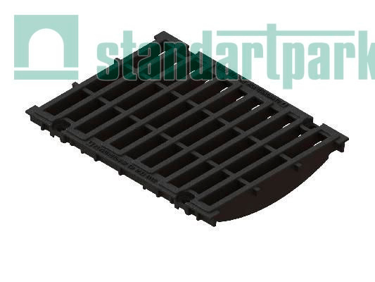Решетка водоприемная Max DN300 щелевая чугунная ВЧ, кл. E600 273051