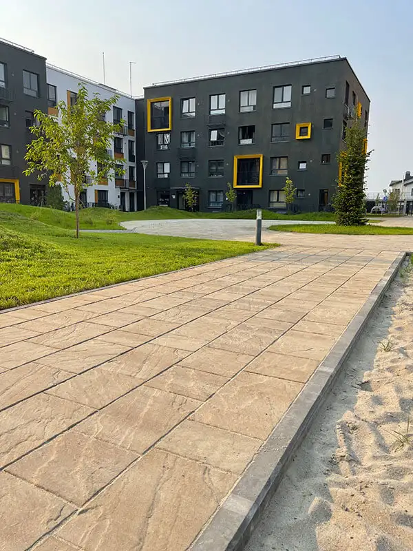 Тротуарная плитка Антара Б.1.АН.6см искусственный камень Степняк Выбор, арт. 1032731