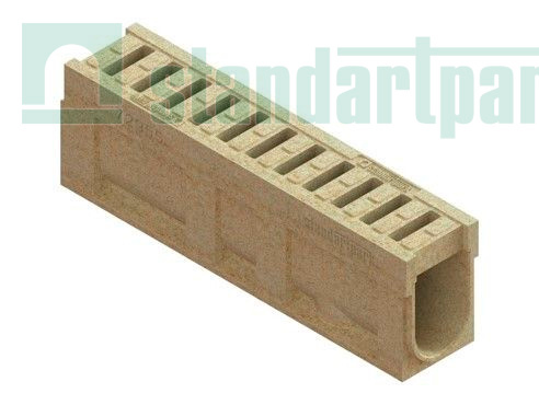 Блок монолитный водоотводный CompoMax полимербетонный DN150 кл. D400 H310 72954