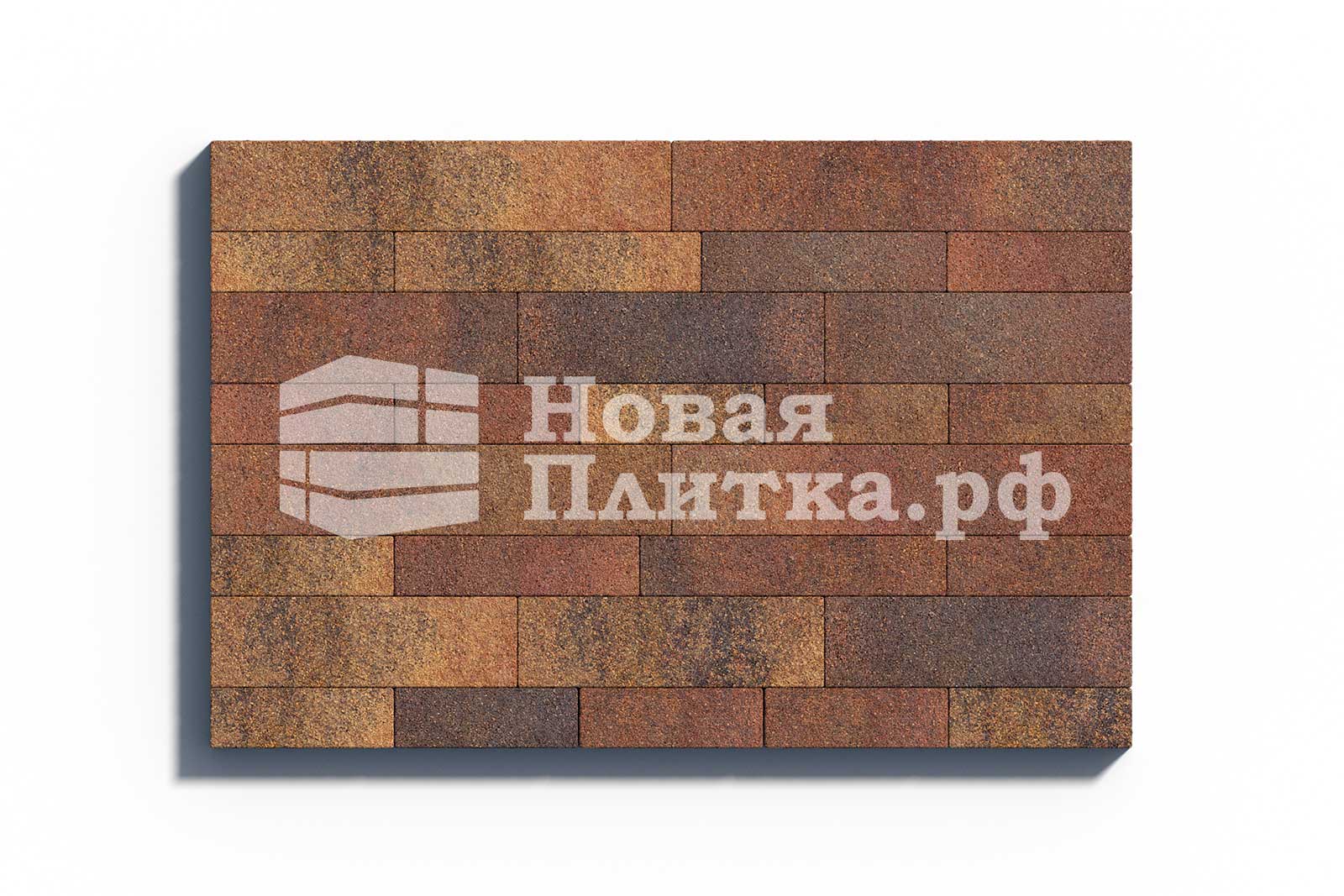 Тротуарная плитка Паркет Б.16.Псм.8 гранит листопад Арабская ночь