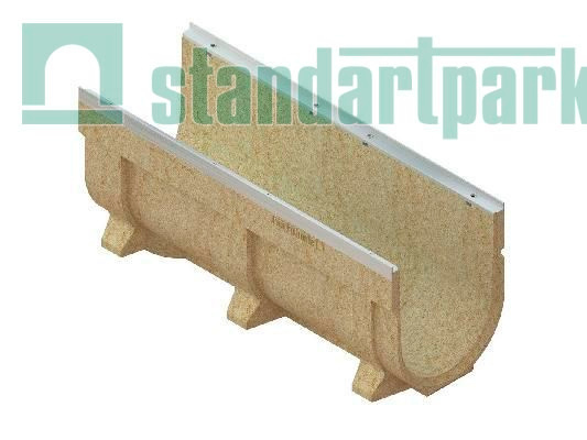 Лоток водоотводный CompoMax Drive DN300 H41 полимербетонный