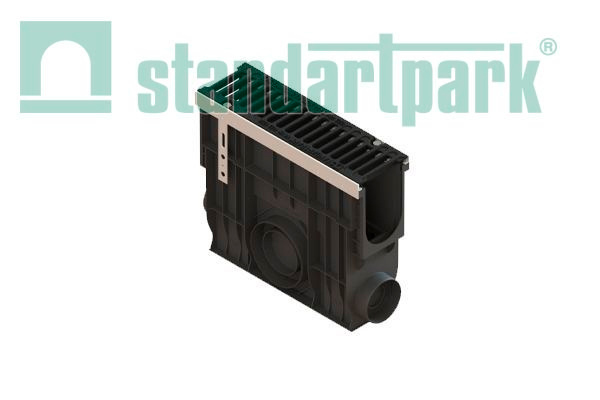 Пескоуловитель пластиковый PolyMax Drive с решеткой щель ВЧ кл.C (к-т)