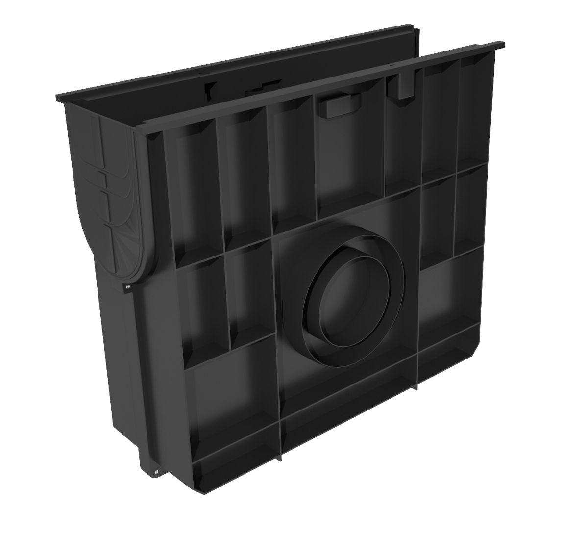 Пескоуловитель Gidrolica Standart Plus ПУ-10.16.42 - пластиковый (усиленный) (8084)