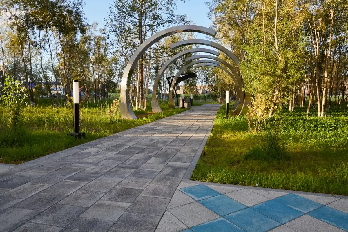 Тротуарная плитка Квадрат Б.1.К.10см 300х300х100 искусственный камень Шунгит