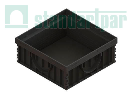 Дождеприемник PolyMax Basic пластиковый 300х300 h120