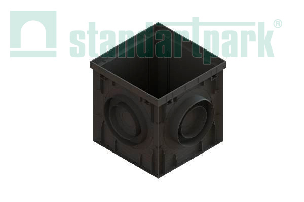 Дождеприемник PolyMax Basic пластиковый 300х300 h300