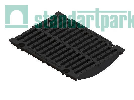 Решетка водоприемная Max DN300 щелевая чугунная ВЧ, кл.F900 27306