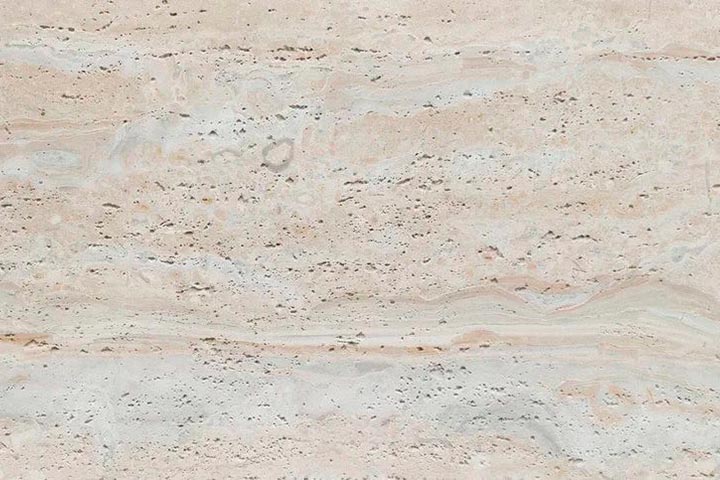 Гибкий камень Травертин Греция 4.0 1200x600 Белый