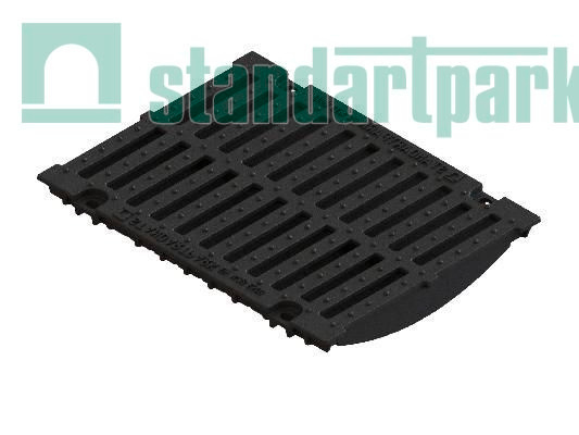 Решетка водоприемная Max DN300 щелевая чугунная ВЧ, кл.E600 27305