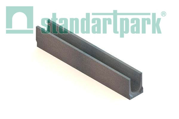 Дренажный лоток BetoMax Basic DN100 H125