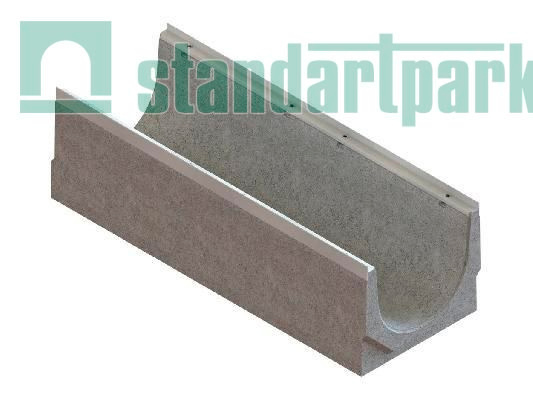 Лоток водоотводный бетонный BetoMax Drive DN300 H31 кл.С250,D400,Е600