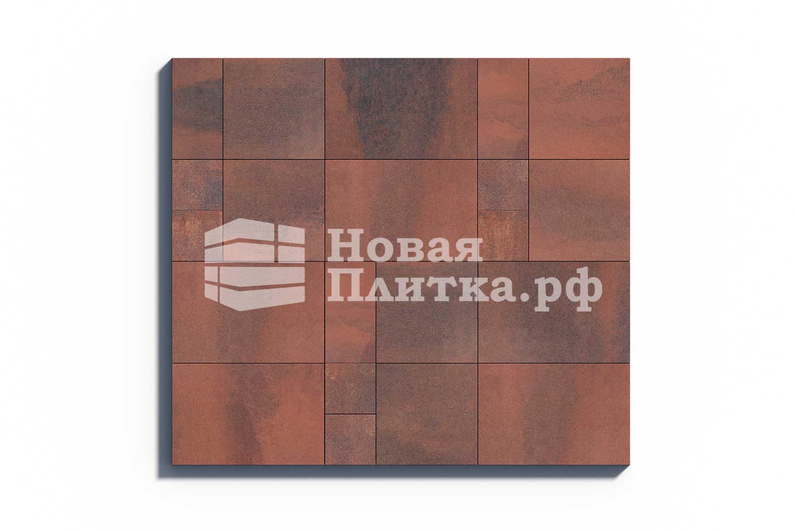 Тротуарная плитка Грандо Б.9.Фсм.6 гладкий листопад Арабская ночь