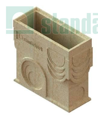 Пескоуловитель полимербетонный CompoMax DN150 нижняя секция 72871/3