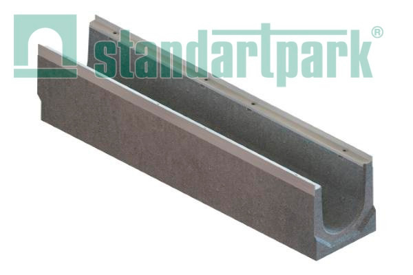 Лотки водоотводный бетонный BetoMax Drive DN150 h155-h310 с внутренним уклоном кл.D400,Е600