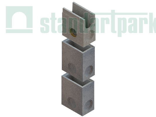 Пескоуловитель BetoMax Drive DN200 бетонный секционный 4589-D/1