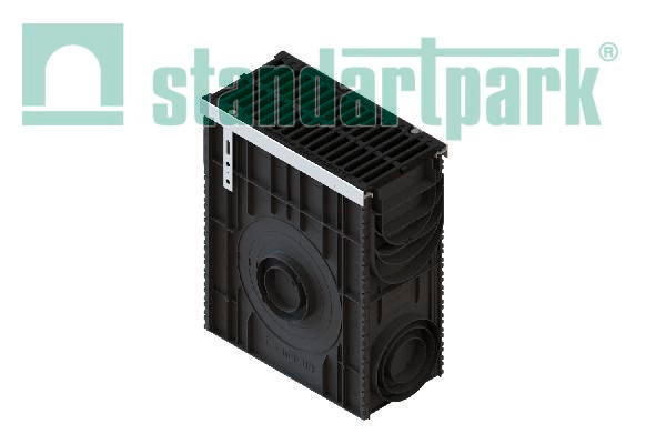 Пескоуловитель сборный PolyMax Drive пластиковый с решеткой щель чугунной кл.C250 (к-т) 08587107333