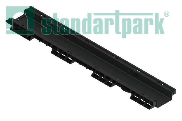 Лоток водоотводный пластиковый PolyMax Basic DN100 h60