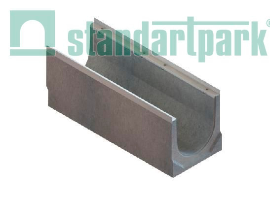 Лоток водоотводный BetoMax DN300 H41 бетонный кл.D400, E600, F900