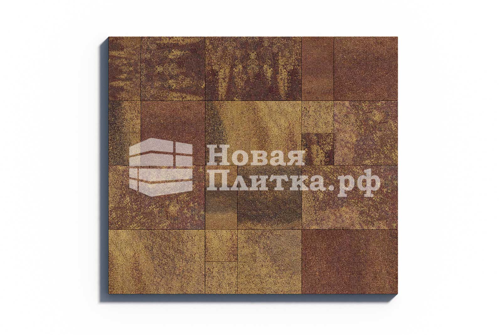 Тротуарная плитка Грандо Б.9.Фсм.6 гранит листопад Осень