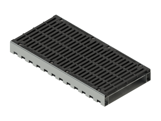 Лоток водоотводной серии SteelMax DN 400
