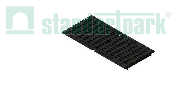 Решетка водоприемная PolyMax Basic DN200 пластиковая