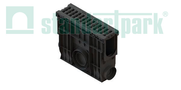 Пескоуловитель PolyMax Basic пластиковый с решеткой ячеистой пластиковой кл. В (к-т) 08080821-М