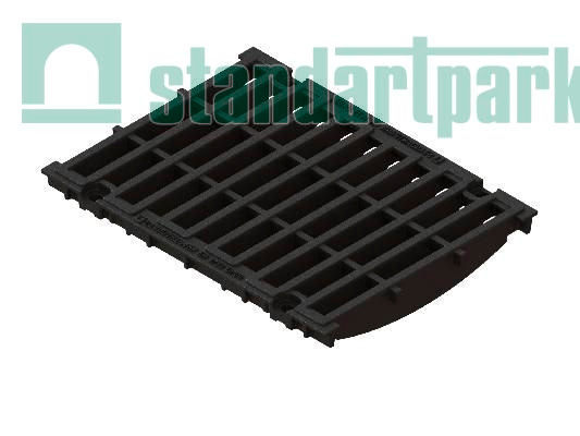 Решетка водоприемная Max DN300 щелевая чугунная ВЧ, кл. D400 273041