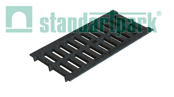 Решетка водоприемная Basic DN200 чугунная щелевая кл. С250
