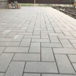 Тротуарная плитка Кирпич, 200х100х70 мм, стандарт Серый