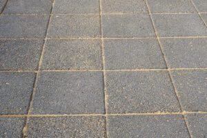 Тротуарная плитка Квадрат Б.1.К.6см 300х300х60 гранитный Серый