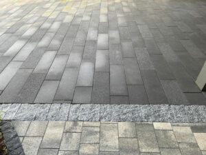 Тротуарная плитка Паркет Б.6.П.8см 600х200х80 гладкий Черный