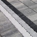 Тротуарная плитка Классико Б.1.КО.6см стоунмикс Белый с Черным