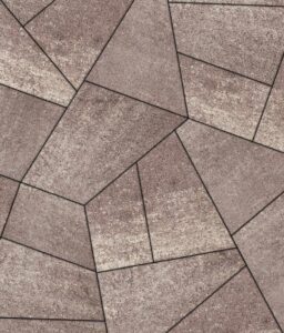Тротуарная плитка Оригами Б.4.Фсм.8 искусств. камень Плитняк