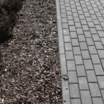 Тротуарный бордюр БР 100х20х8 Черный полный прокрас