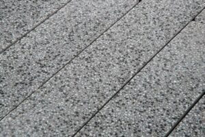 Тротуарная плитка Готика Granite FINO, Белла-Уайт, Брусчатка, 200х100х60 мм