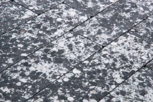 Тротуарная плитка Готика Granite FINO, Диорит, Скада без фаски, 225х150х100 мм