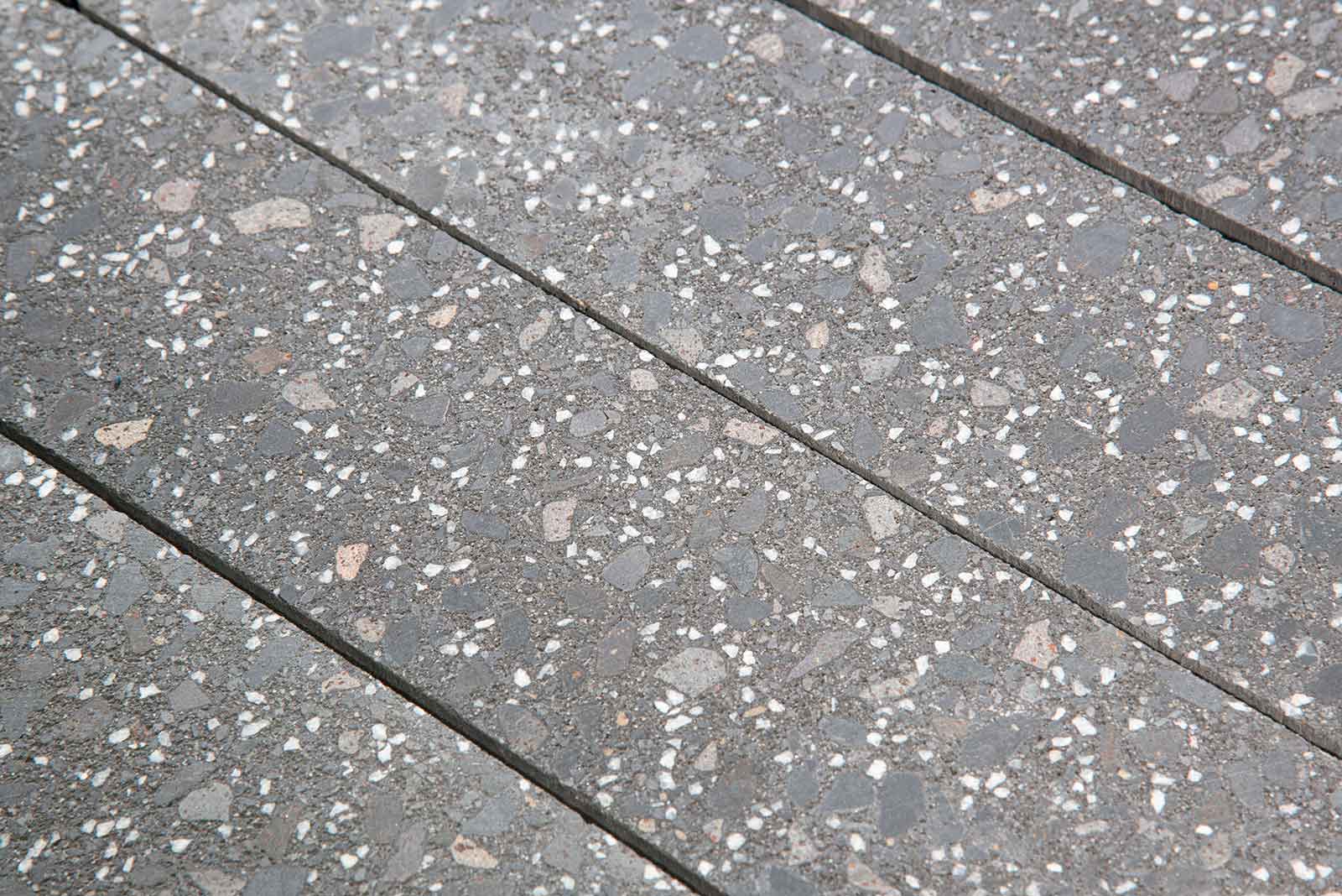 Тротуарная плитка Готика Granite FINO, Ильменит, Плита, 800х400х80 мм