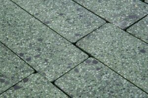 Тротуарная плитка Готика Granite FINO, Порфир, Скада без фаски, 225х150х100 мм