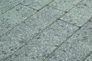 Тротуарная плитка Готика Granite FINERRO, Порфир, Скада без фаски, 225х150х100 мм