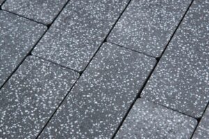 Тротуарная плитка Готика Granite FINO, Суховязкий, Скада без фаски, 225х150х100 мм