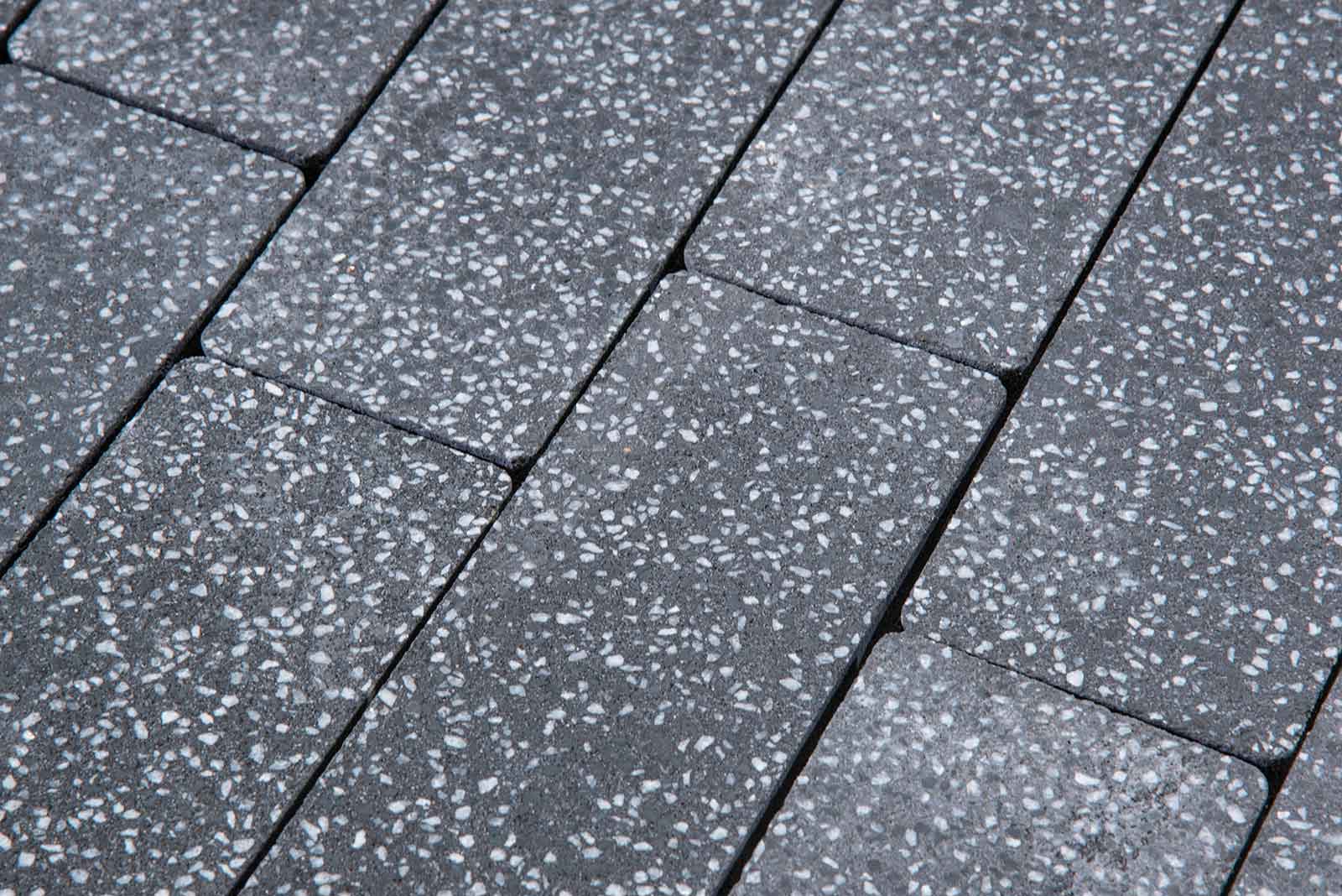 Тротуарная плитка Готика Granite FINO, Суховязкий, Полигональ, 893х780х80 мм