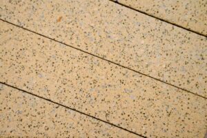 Тротуарная плитка Готика Granite FINERRO, Жельтау, Брусчатка, 200х100х80 мм
