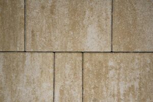 Тротуарная плитка Готика Natur, Оливковый, Брусчатка, 200х100х60 мм