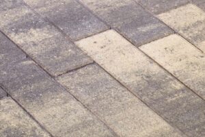 Тротуарная плитка Готика Natur, Танго, Старый город, комплект из 3-х камней, высота 60 мм