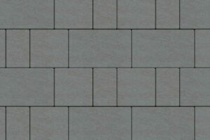 Тротуарная плитка Петра 11.Фсм.6 комплект из 4-х камней, высота 60 мм гладкий Серый